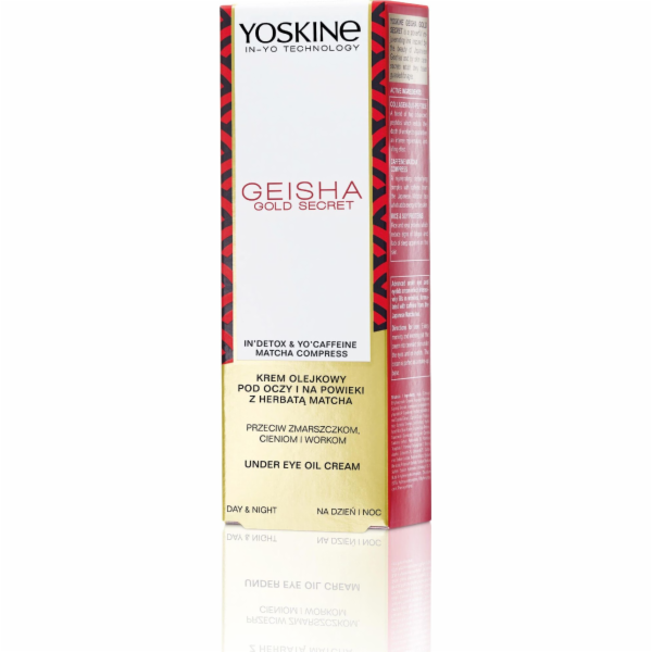 Yoskine Geisha Gold Secret Oil krém na oči a víčka proti ...