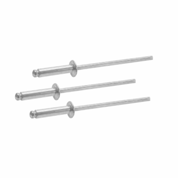 Modeco hliníkové trhací nýty 4,8/10mm 50 ks. - MN-41-648