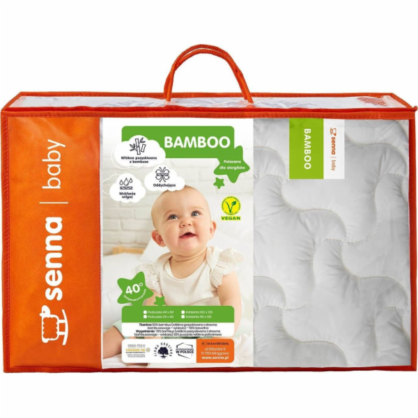 BAMBUSOVÝ DĚTSKÝ SET 100X135+40X60