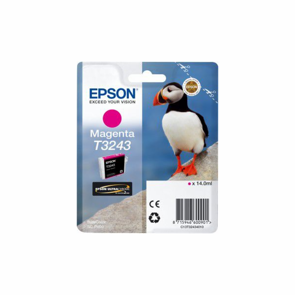 Epson Ink T3243 SC-P400 Purpurový inkoust (C13T32434010)