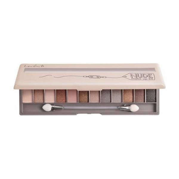 Lovely Make Up Kit Paletka očních stínů Nude 13g