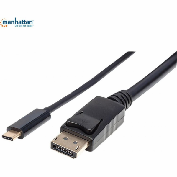 Manhattan USB-C USB kabel – 2 m černý (152464)
