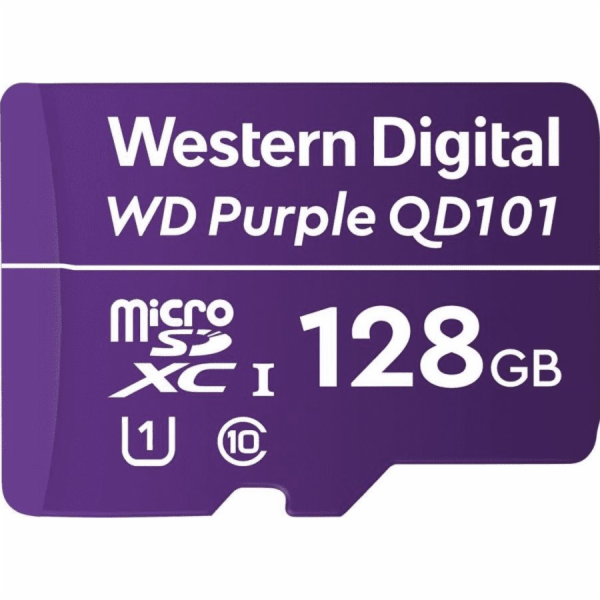 Karta WD Purple MicroSDXC 128 GB Class 10 UHS-I/U1 (WDD12...