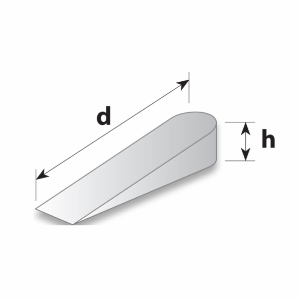 Modeco Tile klíny 35 x 9mm 50 ks. (MN-76-011)
