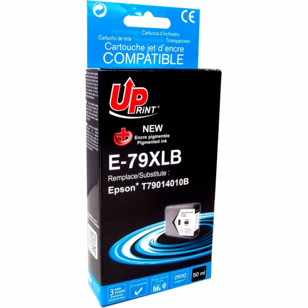 Inkoust UPrint E-79XLB / C13T79014010 (černý)