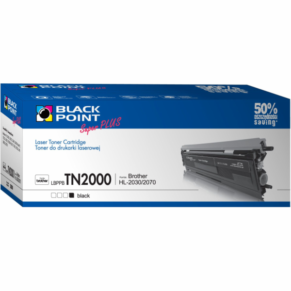 Toner Black Point LBPPBTN2000 Náhradní černý toner TN-200...