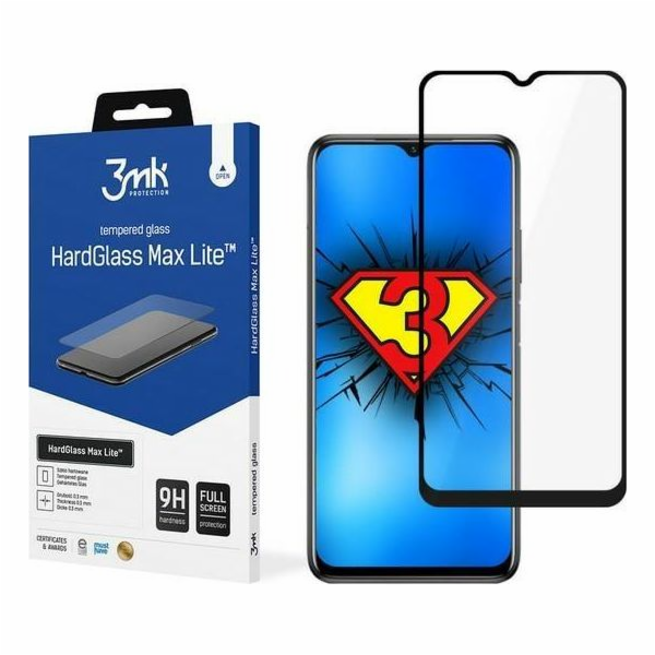 3MK  HG Max Lite Xiaomi Poco M3 černá/černá