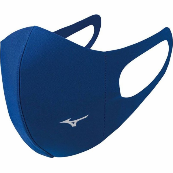 Mizuno Face Cover sportovní maska, modrá, velikost M (J2G...