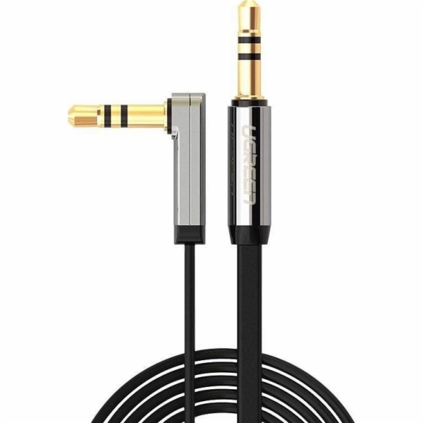 Ugreen Jack 3,5mm - Jack 3,5mm kabel 1m stříbrný (10597)