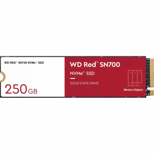 WD Red SN700 250 GB M.2 2280 PCI-E x4 Gen3 NVMe SSD (WDS2...