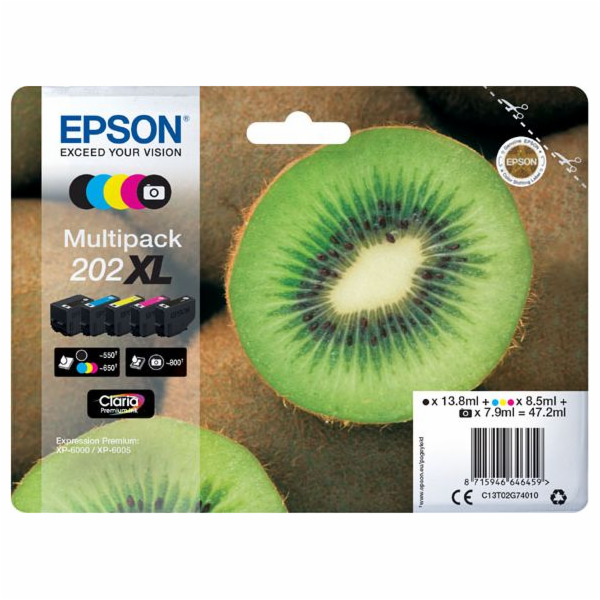 Inkoust Epson C13T02G74010 CMYK + Photo black