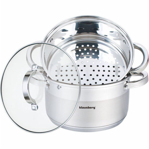 Klausberg KB-7138 (KB-7138), parní hrnec 20 cm