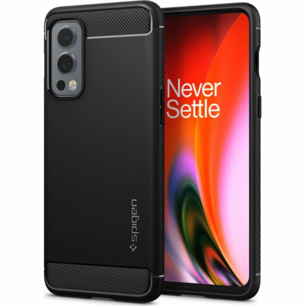 Spigen  Rugged Armor OnePlus Nord 2 5G matné černé pouzdro