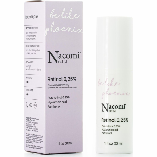 Nacomi Next Level Retinol 0,25% sérum s retinolem