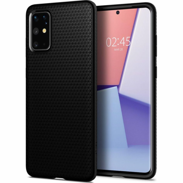 Matné černé pouzdro Spigen Liquid Air Galaxy S20+ Plus