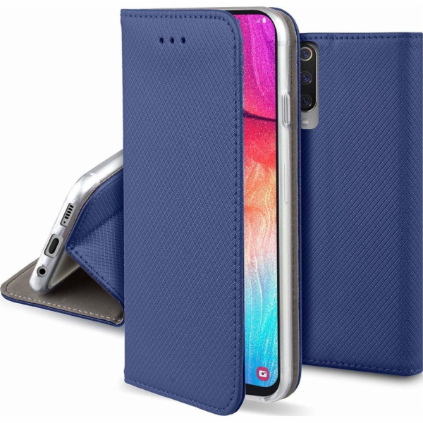 Pouzdro Smart Magnet book Sam S21 FE modro/modré