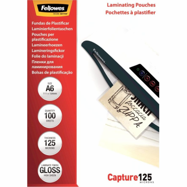 Fellowes A6 laminovací sáček 100 ks