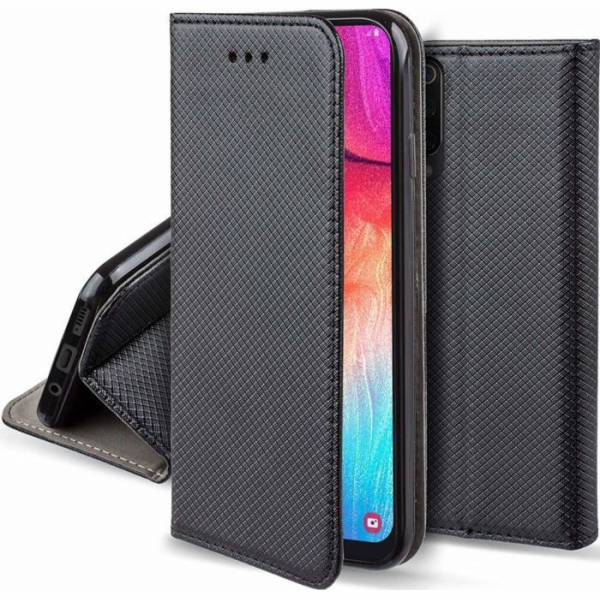 Pouzdro Smart Magnet book Sam S21 FE černo/černé