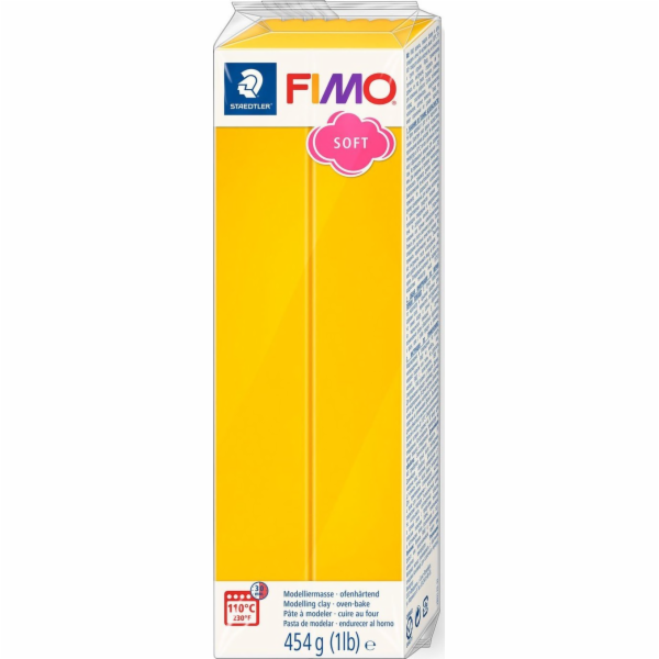FIMO Mod.masse Fimo měkká 454g sonnengelb