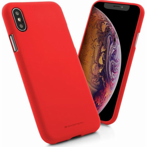Měkké pouzdro Mercury pro iPhone 13 Mini červené/ed
