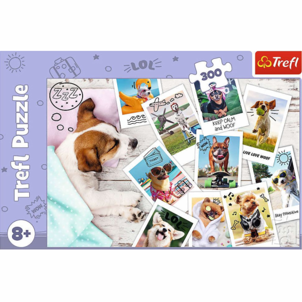 Trefl PUZZLE 300 EL DOVOLENÉ FOTKY TREFL PUD