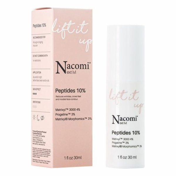 Nacomi Next Level Peptides 10% sérum s peptidy