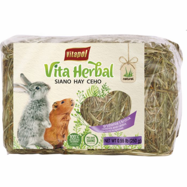 Vitapol VITAPOL Seno pro hlodavce 250g