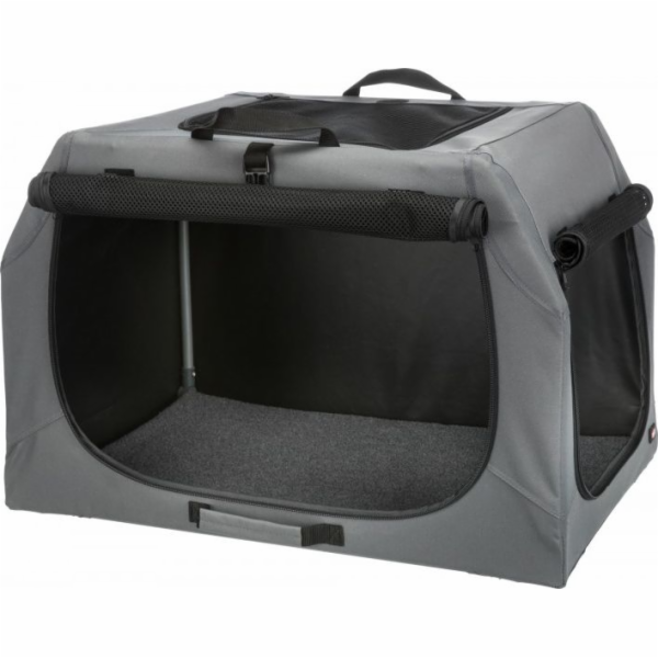 Trixie Easy Soft Kennel, bouda pro psa, šedá, S–M: 71 × 4...