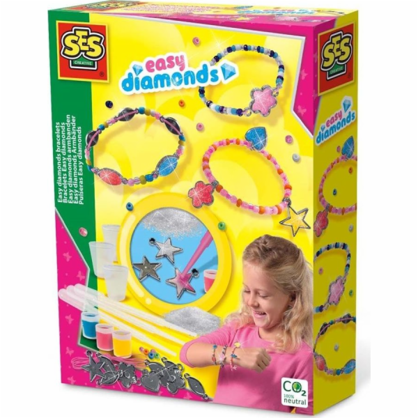 SES Jednoduché náramky s diamanty