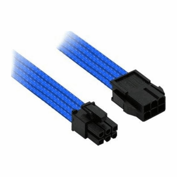 Nanoxia PCIe 6-pin - PCIe 6-pin, 0,3 m, modrá (NX6PV3EB)