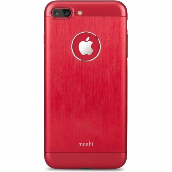 Moshi Armor – hliníkový kryt pro iPhone 7 Plus (karmínově...