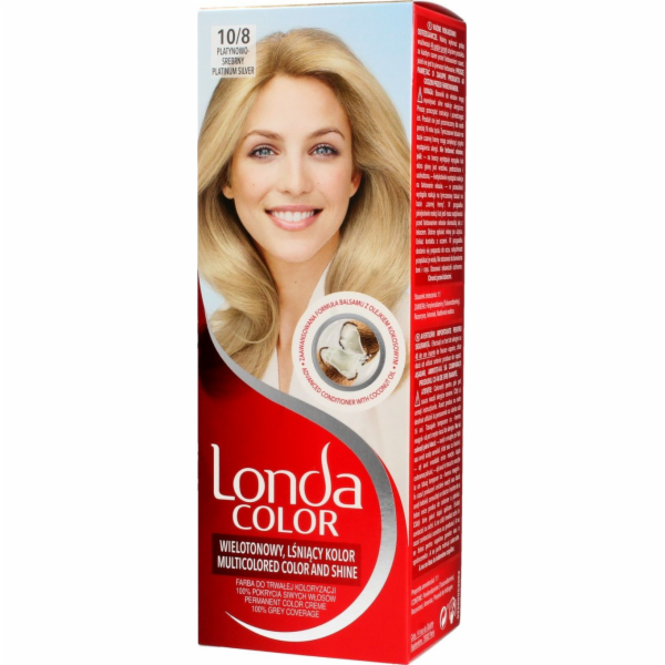 Londacolor Krémová barva č. 10/8 platinově stříbrná