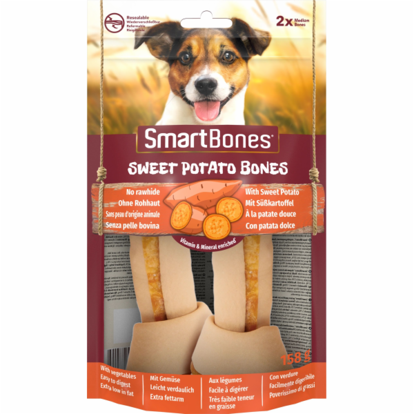 SmartBones Sladké bramborové kosti Medium 2 ks. [T027415]