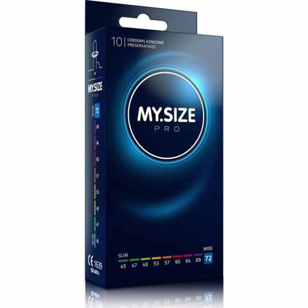 MOJE VELIKOST PRO Kondomy 72mm 10ks