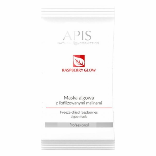 APIS Raspberry Glow Algae Mask maska na řasy s mrazem suš...