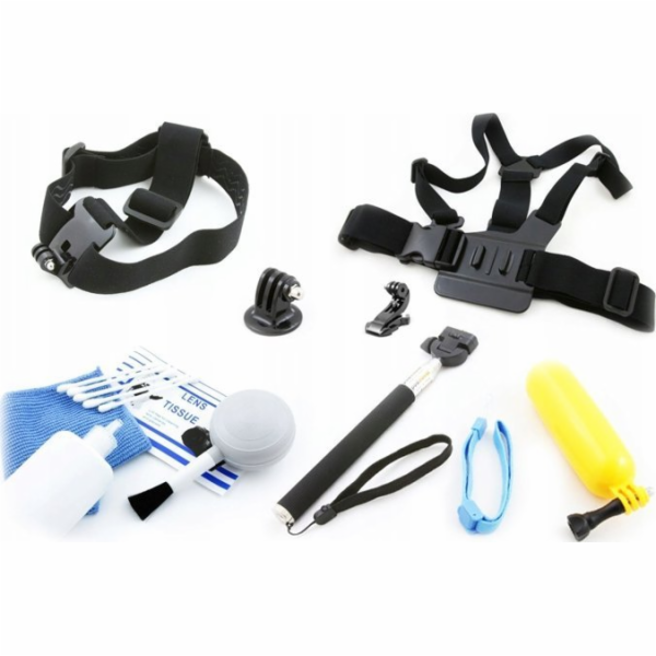 Sada monopodu / bóje / hlavy a hrudníku Xrec pro Gopro He...