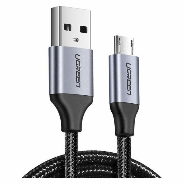 Ugreen USB-A - microUSB USB kabel černý (60144)