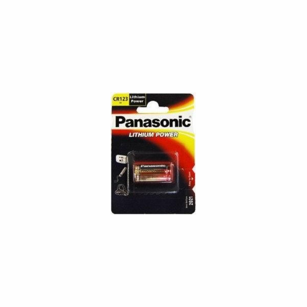 Baterie Panasonic Lithium Power CR123 1 ks.