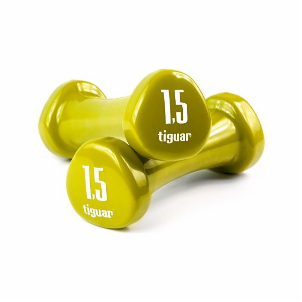 Činky Tiguar TI-HW0015 vinyl 2 x 1,5 kg