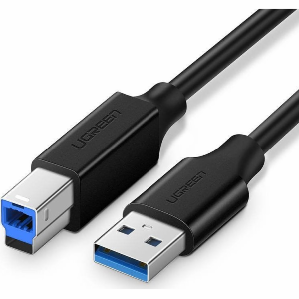 Ugreen USB-B - USB-A USB kabel 1 m černý (UGR1156BLK)