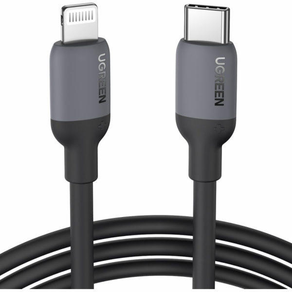 Ugreen USB-C – Lightning kabel 1 m černý (UGR1164BLK)