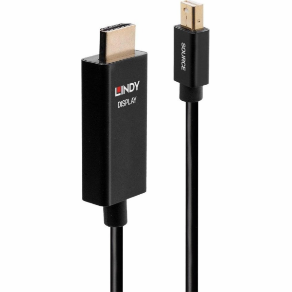 Lindy DisplayPort Mini – HDMI kabel 3m černý (40923)