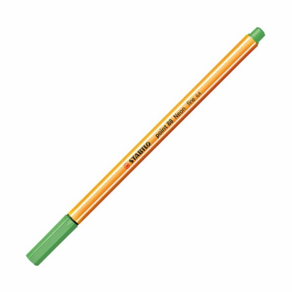 Stabilo Fineline Point 0,4 mm, neonově zelená (88/033)