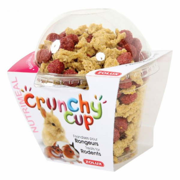 Zolux CRUNCHY CUP NUGGETS přírodní pamlsky pro hlodavce/s...