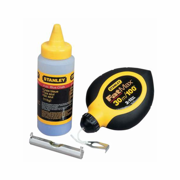 Stanley FatMax značkovací lano 30m + křída 115g + struna ...