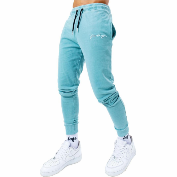 Justhype  Acid Wash Joggers TWLR-138 Blue L