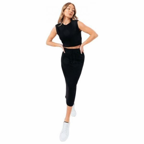 Justhype  Sweat Midi sukně Loungewear Set LABON008 Black 6