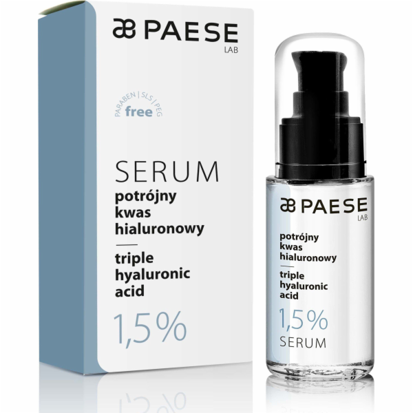 Paese Pleťové sérum s kyselinou hyaluronovou 30ml