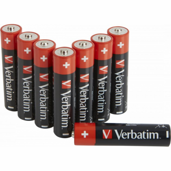 Baterie Verbatim AAA / R03 8 ks.
