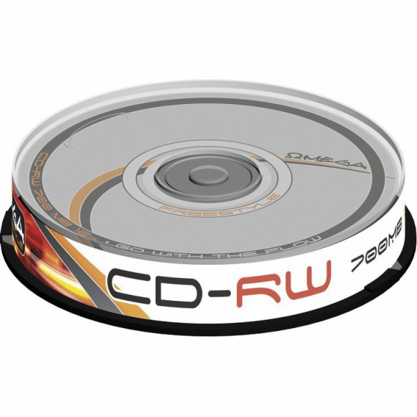 Omega CD-RW 700 MB 12x 10 kusů (56243)